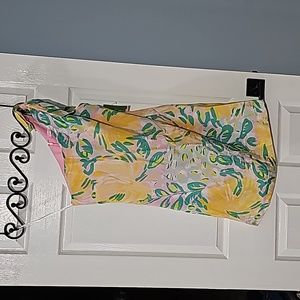 Lily pulitzer one shoulder dress